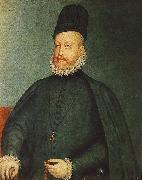 SANCHEZ COELLO, Alonso Portrait of Philip II af oil painting on canvas